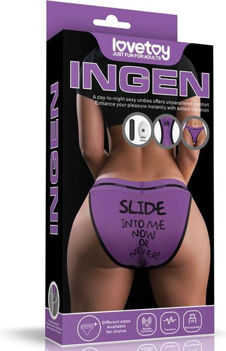 Immagine prodotto Lovetoy Mutandine sexy vibranti stampate