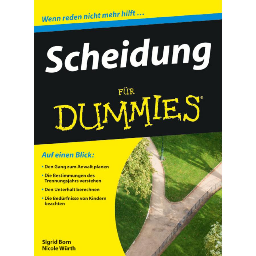 Scheidung für Dummies, Ratgeber von Sigrid Born-Berg, Nicole Würth