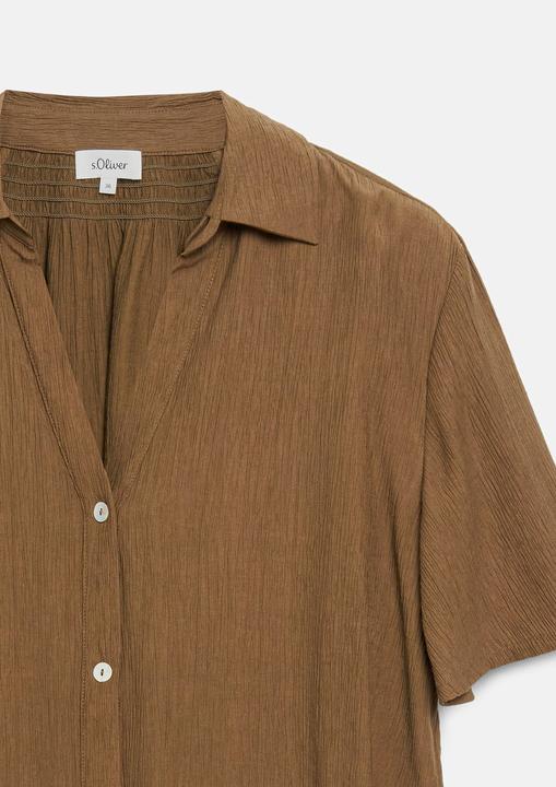 Immagine prodotto s.Oliver Strukturierte Viskosemix-Bluse im Boxy Fit (48)