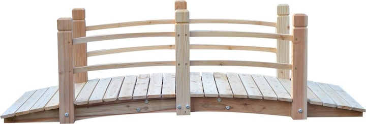 Produktbild Outsunny Gartenbrücke mit Geländer