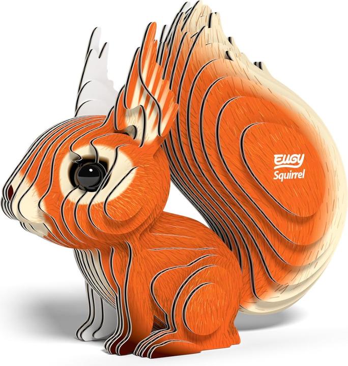 Produktbild Fat Brain Toys 3D Bastelset Eichhörnchen