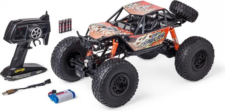 Produktbild Carson 1:8 Dirt Crawler 4x4 100% RTR orange (RTR Ready-to-Run)