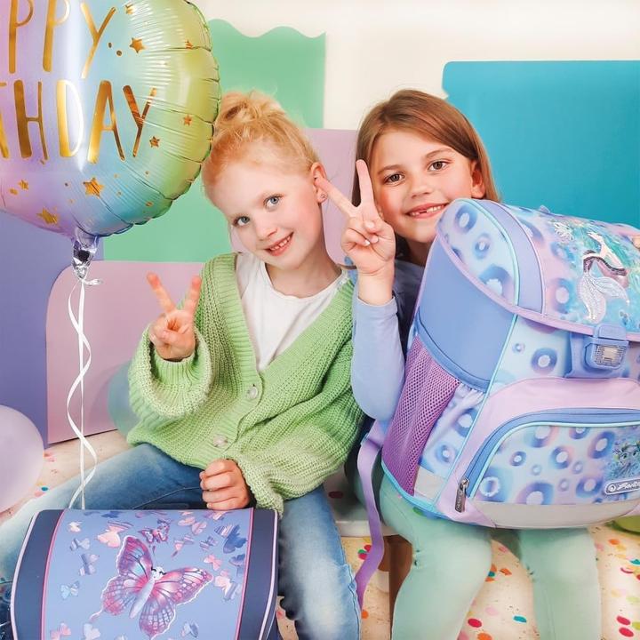 Produktbild Herlitz Schulthek Loop leer Butterfly Paradise