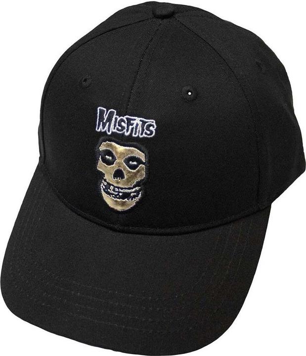 Actual product image Misfits Unisex Adult Gold Fiend Logo Baseball Cap (One size)