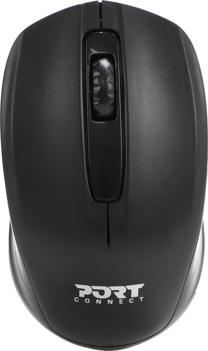 Actual product image Port Designs 900508 Mouse Ambidextrous RF Wireless+USB Type-C 1000 DPI (Wireless)