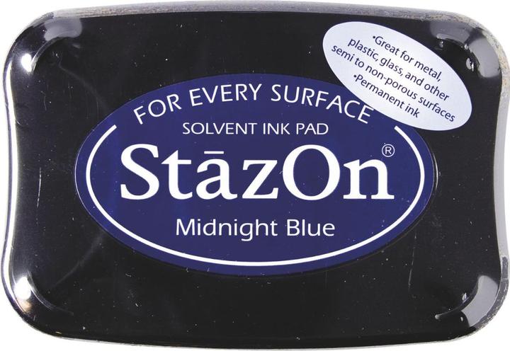 Tsukineko StazOn Inkpad Midnightblue
