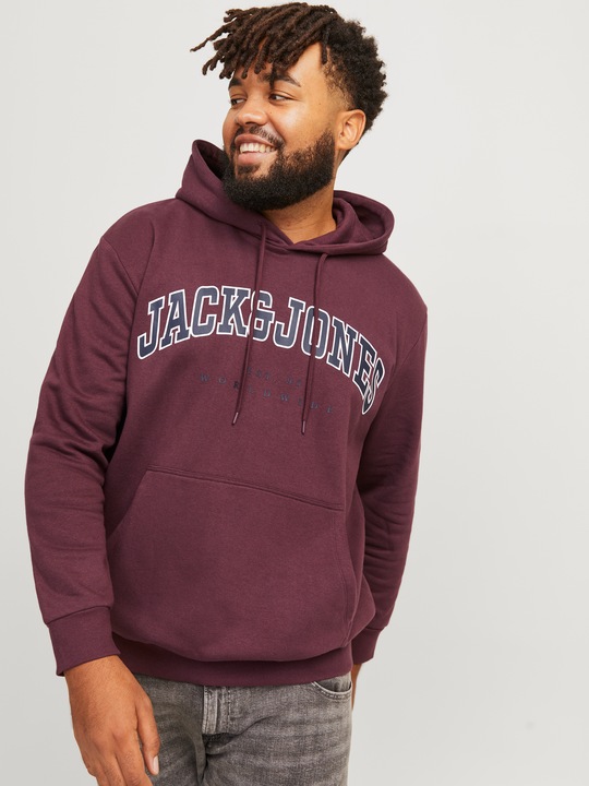 Produktbild Jack & Jones Jjecaleb Varsity Sweat Hood Noos Pls (XXL)