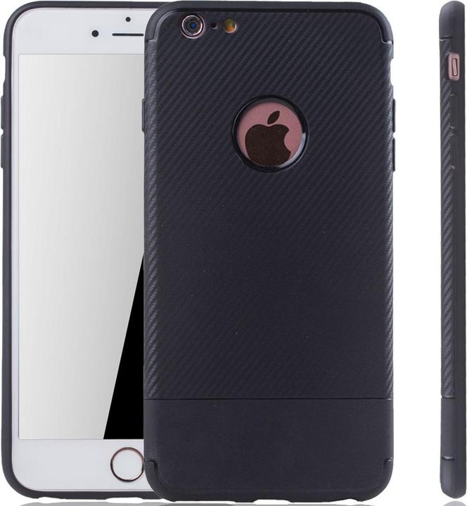 Produktbild König Design Apple iPhone 6 / 6s Hülle Case Handy Cover Schutz Tasche Schutzhülle Schwarz (Apple iPhone 6)