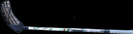 Actual product image Champ Floorball Stick Airtek 7.0 A70 Black LH (70 cm, Left)