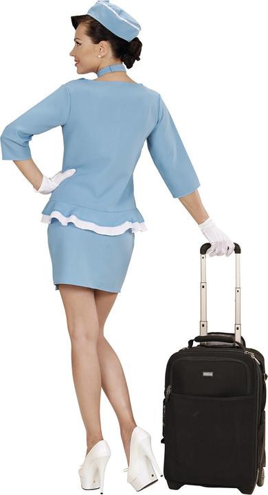 Actual product image Widmann Costume Retro Hostess: Jacket, Skirt, Tie, Hat (L)