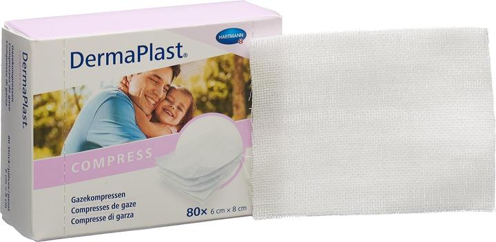 Actual product image DermaPlast Gauze compresses