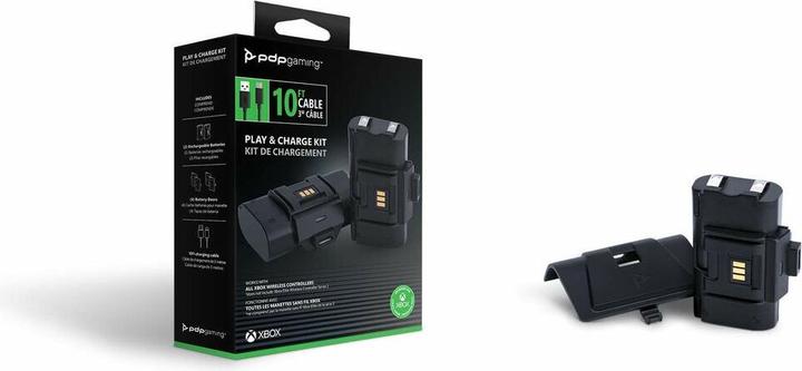 Produktbild PDP Play and Charge Kit (Xbox Series X, Xbox One X, Xbox One S, Xbox Series S)