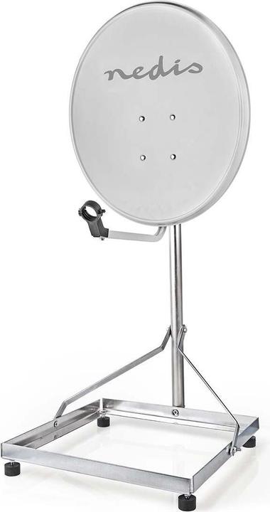 Produktbild Nedis Satelliten Balkon Ständer / Mastlänge: 1.00 m / Maximale Schüsselgrösse: 90.0 cm / Bodenplatte (Spiegel + Antennen Montage)