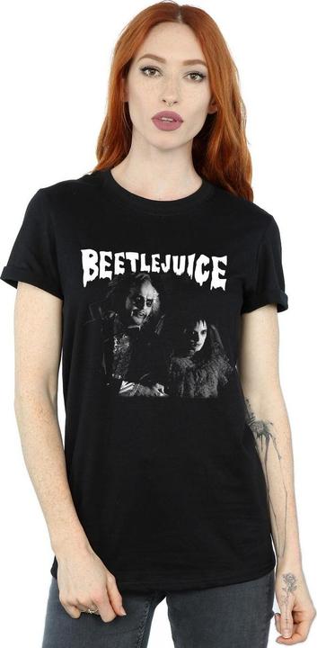 Produktbild Beetlejuice Monochrome Paar Baumwolle Boyfriend TShirt (S)