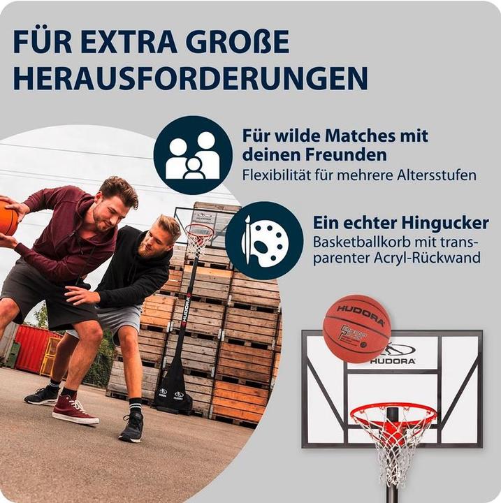 Actual product image Hudora Basketball Stand Competition Pro
