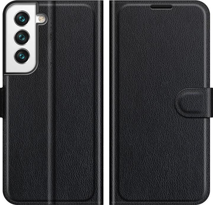 Image du produit Cover-Discount Galaxy S22 - Étui en cuir noir (Samsung Galaxy S22)