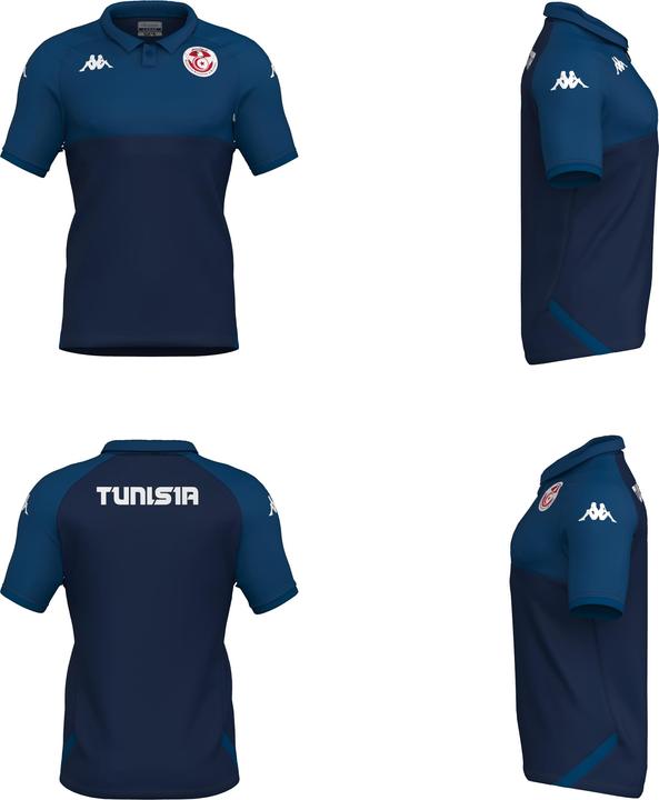 Kappa Polo-Shirt Tunisie Angatend 2024 (3XL)