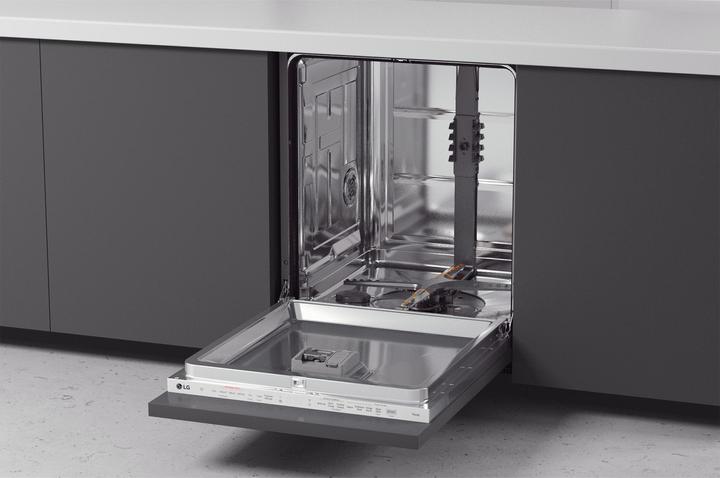 Produktbild LG QuadWash DB242TX Vollautomatischer Geschirrspüler Klasse D 46dB 14 Massgedecke Wi-Fi