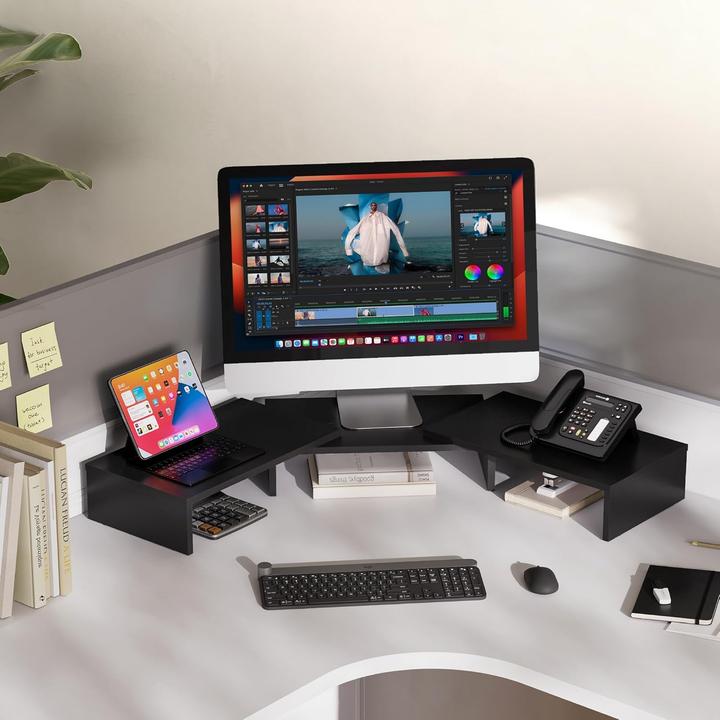 Actual product image Fitueyes Dual Monitorständer, verstellbar