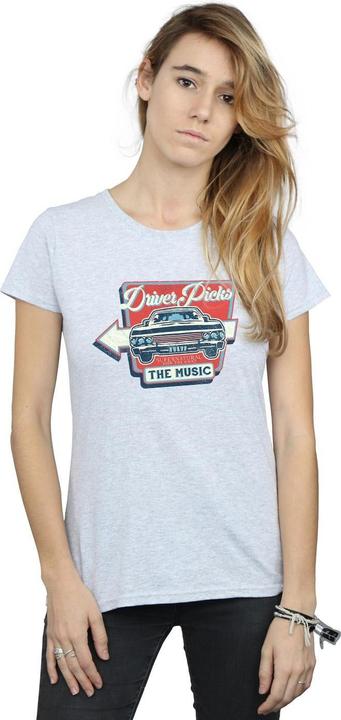 Immagine prodotto Supernatural Driver Picks The Music Maglietta Donna (M)