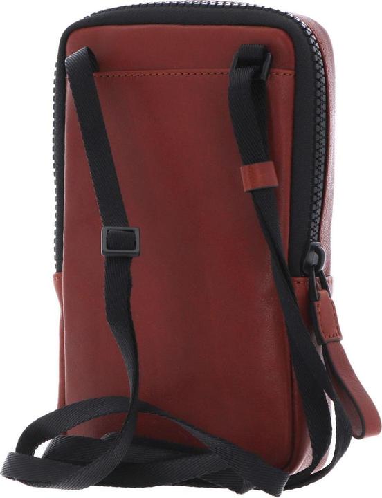 Piquadro Leather Wallet, Phone Holder, 42023100, Brown, For Men