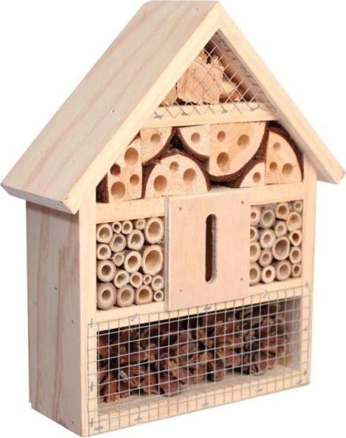 Image du produit Garden&Fun Maison pour insectes, bois, 19x7x22cm