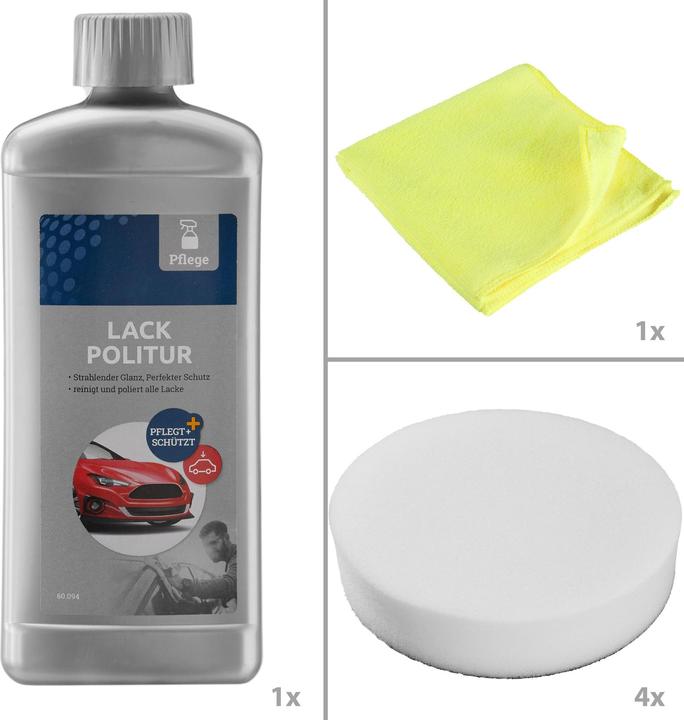 Actual product image tectake Polishing machine set (Eccentric polisher)