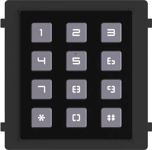 Image du produit Hikvision DS-KD-KP/Black Station de porte Module de clavier à 10 touches