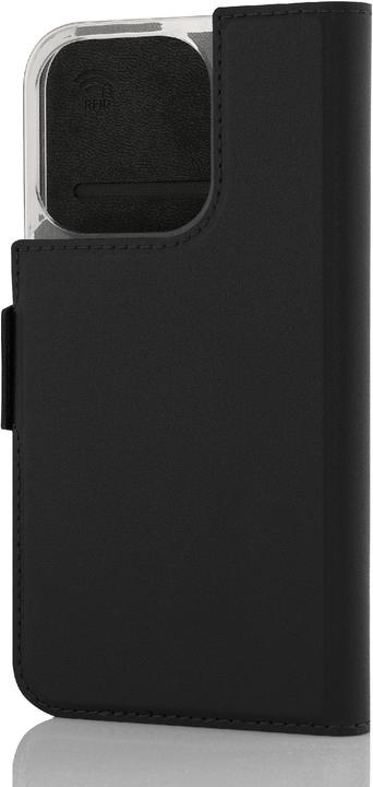 Actual product image Wave BookCase -suojakotelo, MagSafe-yhteensopiva, iPhone 15 Pro, musta (Apple iPhone 15 Pro)