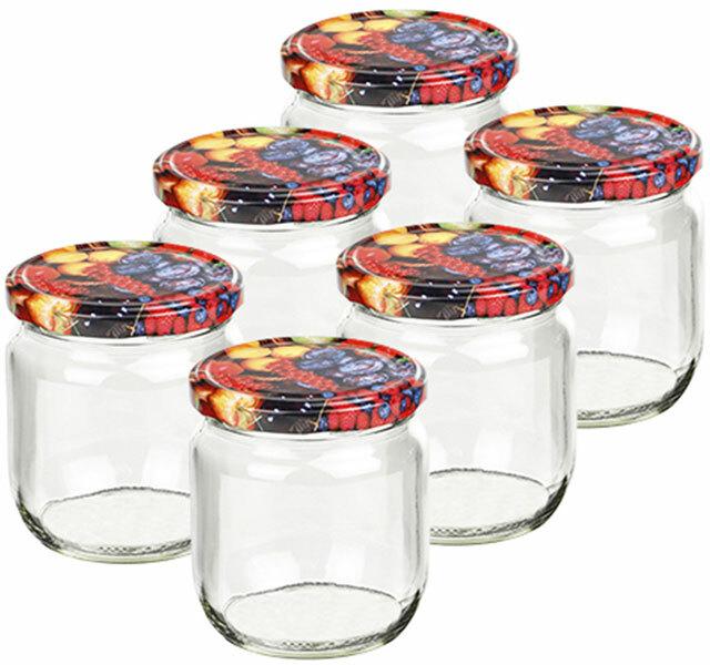 Produktbild Fs-Star Einmachglas 425ml 6er Set (6 Stk., 0.43 l)