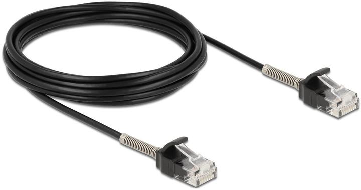 Produktbild Delock Kabel RJ45 Stecker zu RJ45 Stecker mit Knickschutz Cat.6A 5 m schwarz (UTP, CAT6a, 5 m)