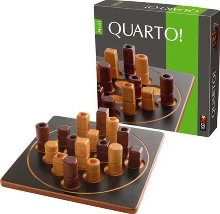Actual product image Gigamic Quarto Mini (German, French, Italian, English)