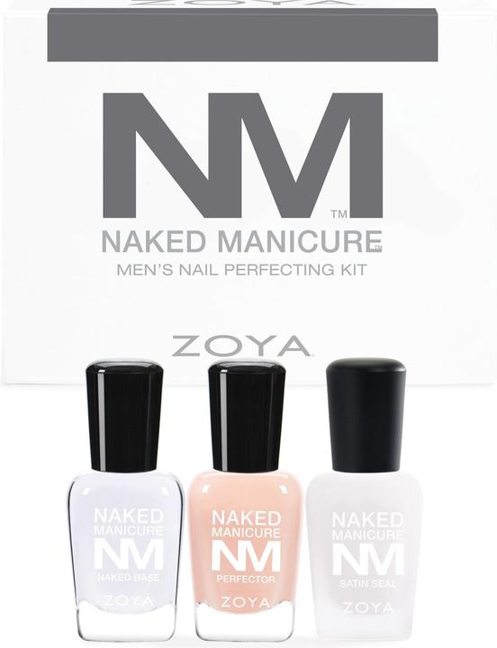 Actual product image Zoya Naked Manicure Men's Kit (Colour paint)