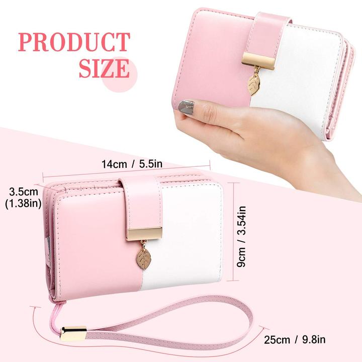 Produktbild Only-Bags.Store Ledergeldbörse Geldbörse mit vielen Fächern Brieftasche mit RFID-Schutz 18 Kartenfächer Geldbörsen