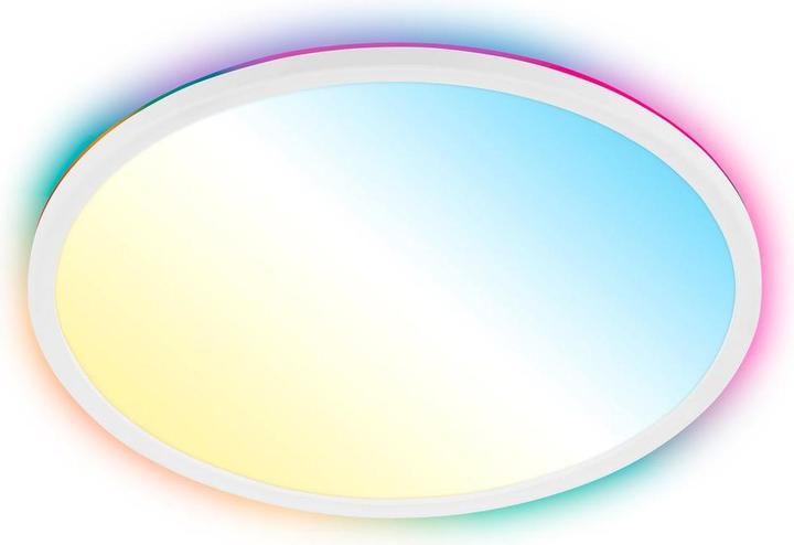 B.K.Licht SLIM Ultraflaches CCT LED Panel mit RGB Backlighte (3000 lm)