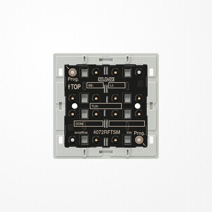 Actual product image JUNG Push-button KNX radio 2pkt incl. coupling 4072RFTSM
