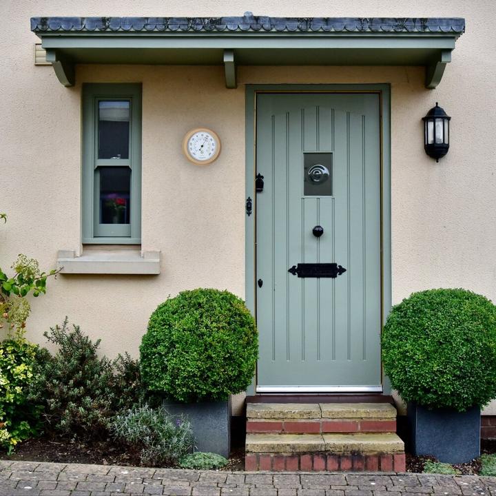 Produktbild Nextime Thermometer Lily Ø 22 cm, Braun