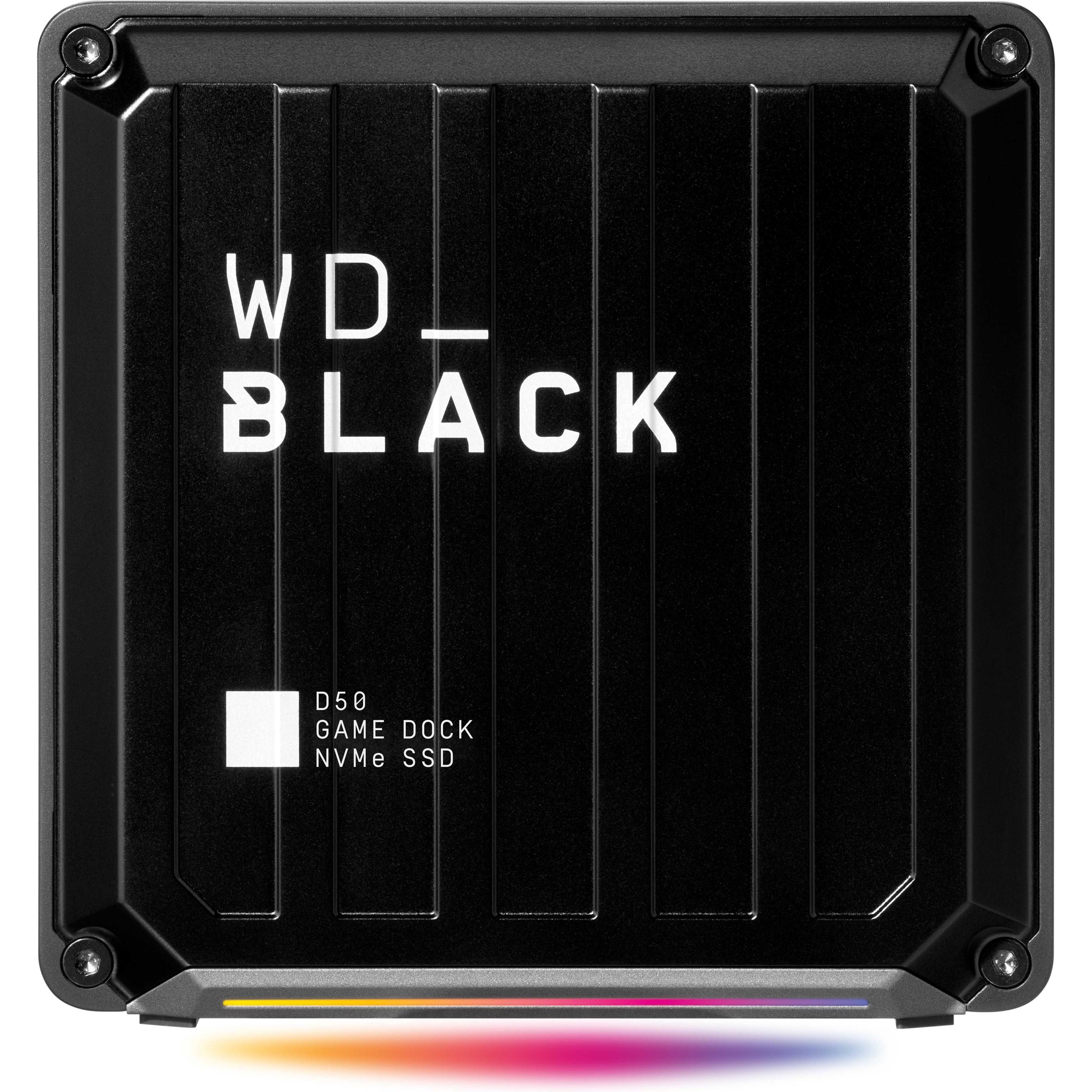 Thumbnail - WD Black D50 Game Dock 2TB (Thunderbolt, 6 Ports), Dockingstation + USB Hub, Schwarz
