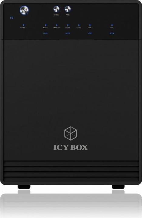 Immagine prodotto Icy Box Custodia per 4x HDD/SSD, IB-3740-C31 (2.5", 3.5")