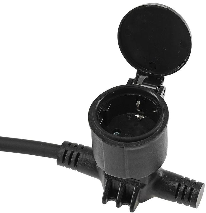 Actual product image Chilitec Outdoor garden socket outlet, IP44, 5-fold (5 x, 15 m)