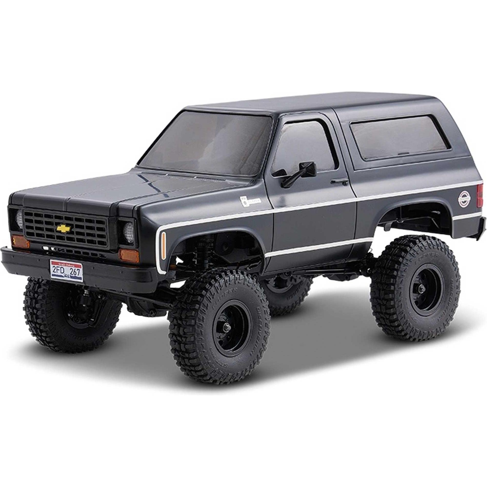 FMS FCX24 Chevrolet K5 Blazer PRO 1:24 schwarz - RTR 2.4 GHz (RTR pronto all'uso)