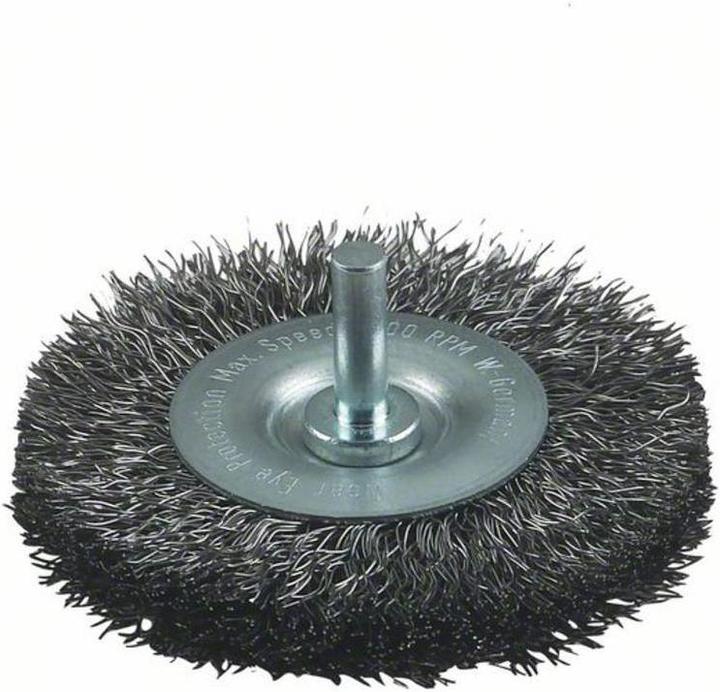 Actual product image Bosch Professional Zubehör PRO Stainless Steel clean disc brush, straight shaft, 80 x 0.2 mm