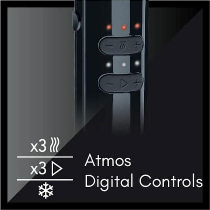 Actual product image Diva Hairdryer Atmos ATOM Set black (2000 W)