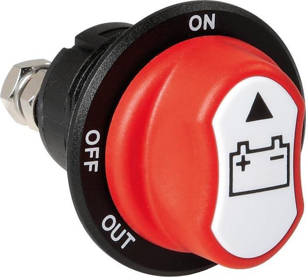 Lampa Disconnect switch for battery with three positions, 12/32V