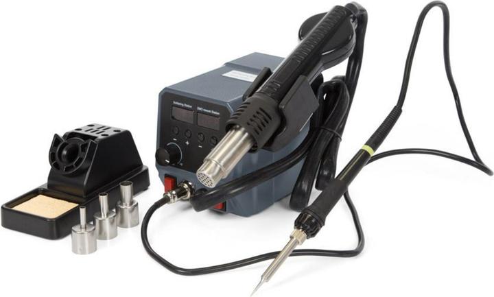 Velleman 2-in-1 SMD-HEIssLUFTSTATION (Lötstation)
