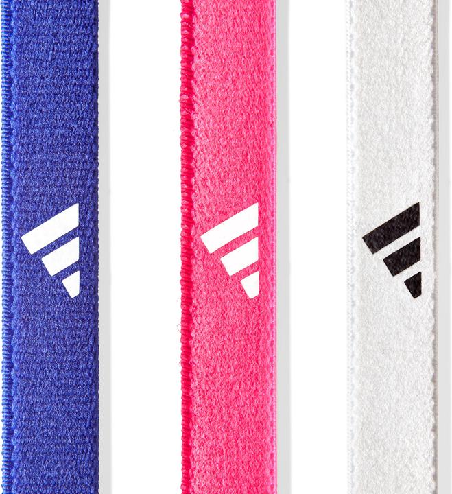 Produktbild adidas Hairbands Lucid Blue, Lucid Pink, White