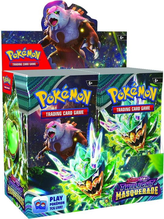 Produktbild Pokémon Twilight Masquerade (Englisch, Booster Pack)