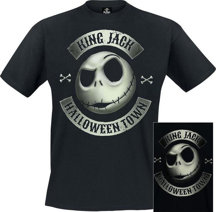 Produktbild Heroes Inc Nightmare before Christmas T-Shirt Jack Crest Grösse L (L)