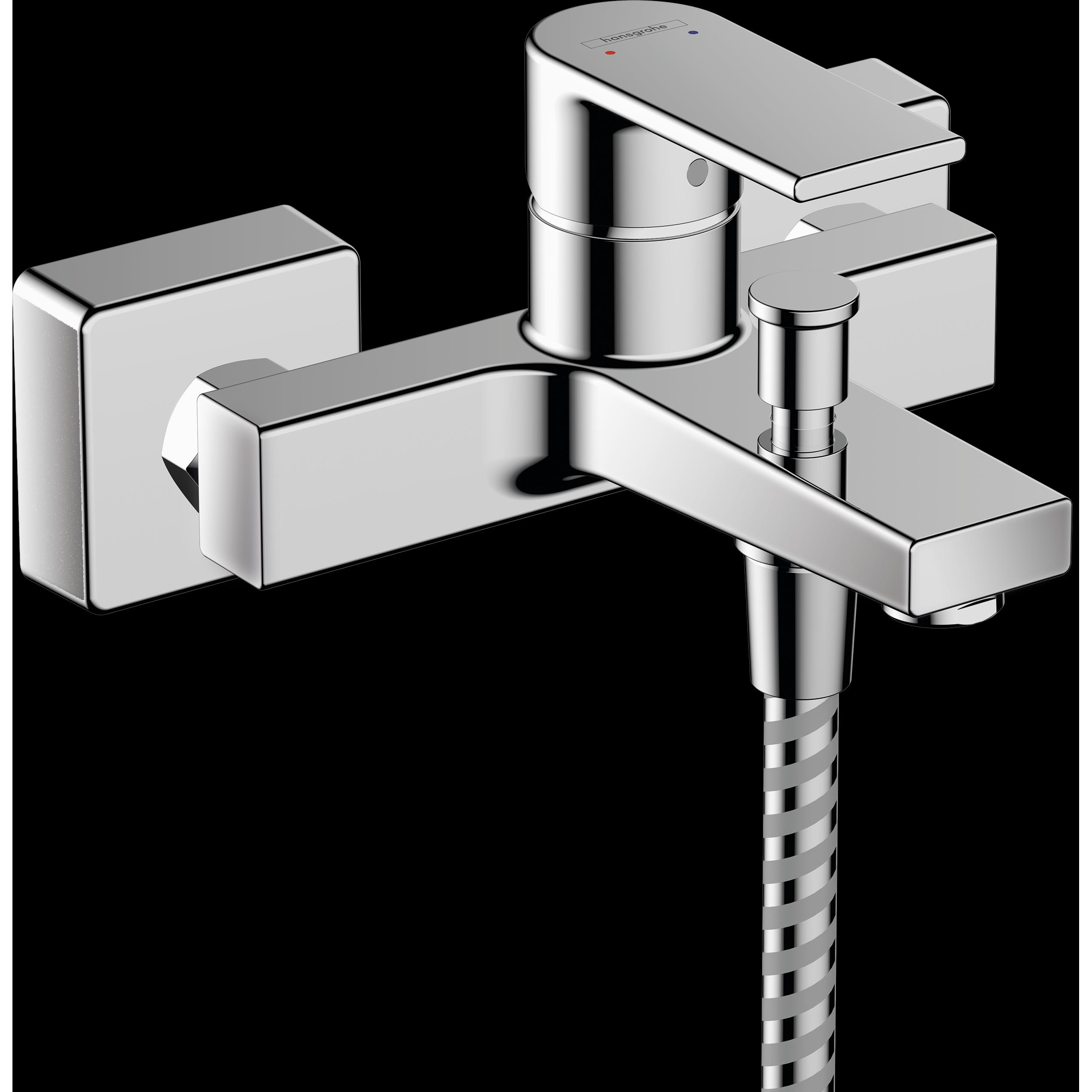 hansgrohe, Badarmatur, Vernis Shape Einhebel-Wannenarmatur Aufputz