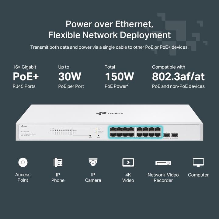 Immagine prodotto TP-Link Switch 18P Festa FS318GP (18 porte)